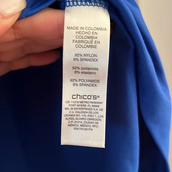 Chico’s classic liquid knit tank top - Picture 4 of 4